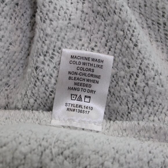 Earthbound Women's Green Contrast Sweater Comfy High Low - Picture 9 of 11